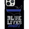 We The People Holsters Blue Lives Matter - Thin Blue Line - United States Case Hot