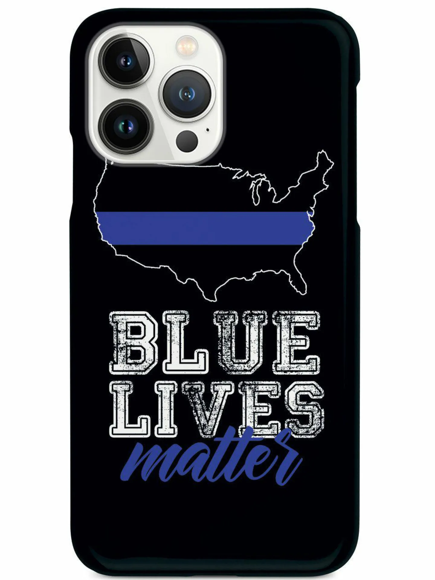 We The People Holsters Blue Lives Matter - Thin Blue Line - United States Case Hot