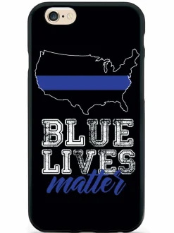 We The People Holsters Blue Lives Matter - Thin Blue Line - United States Case Hot