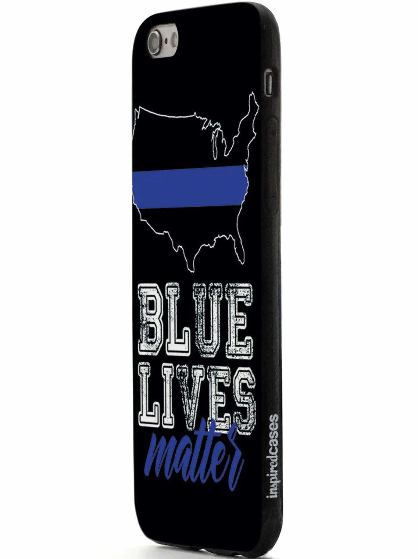We The People Holsters Blue Lives Matter - Thin Blue Line - United States Case Hot