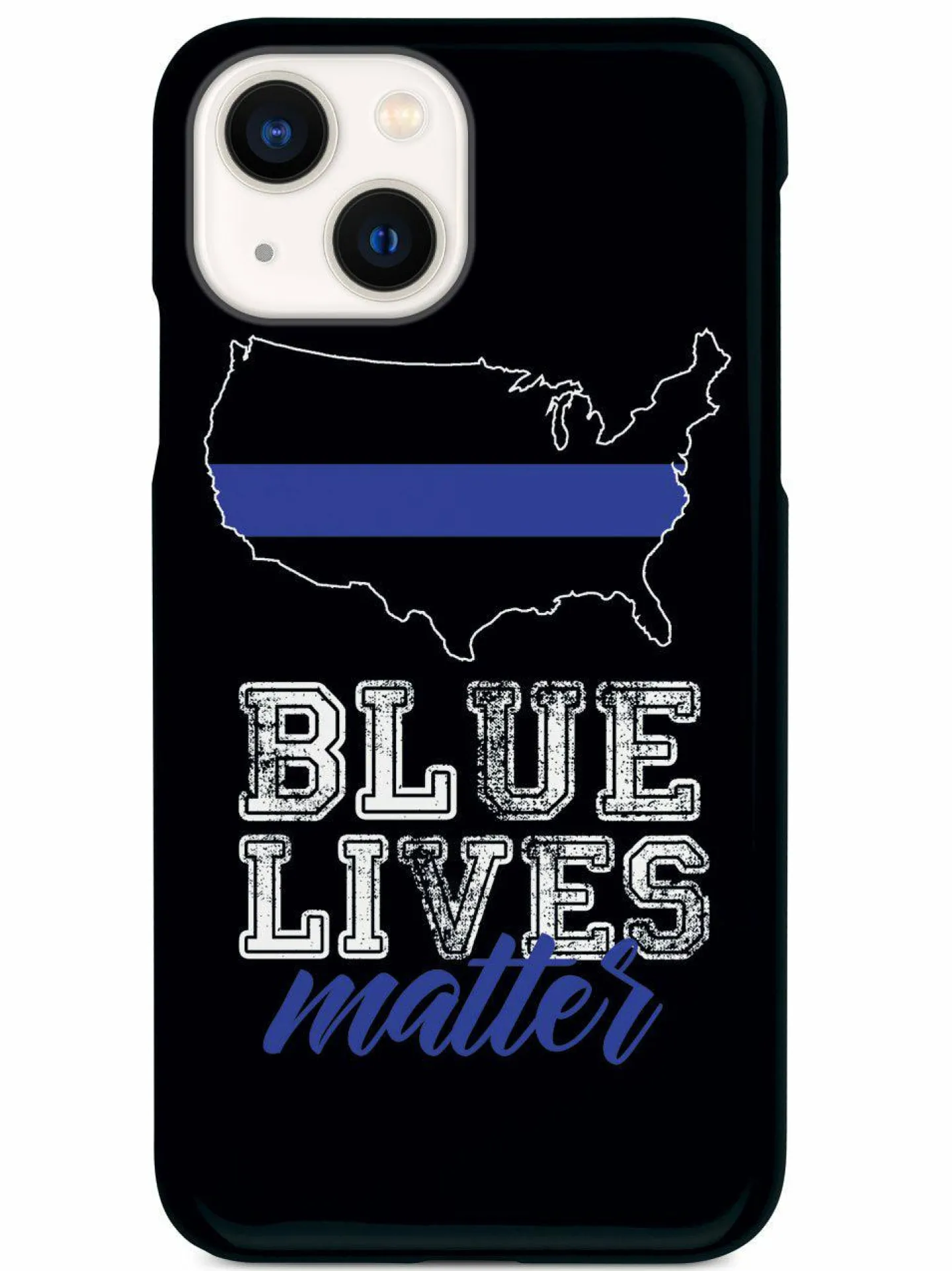 We The People Holsters Blue Lives Matter - Thin Blue Line - United States Case Hot