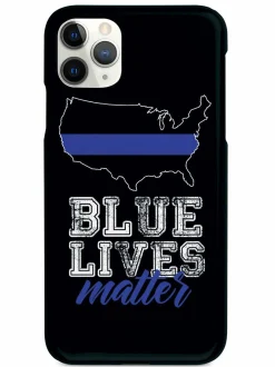 We The People Holsters Blue Lives Matter - Thin Blue Line - United States Case Hot