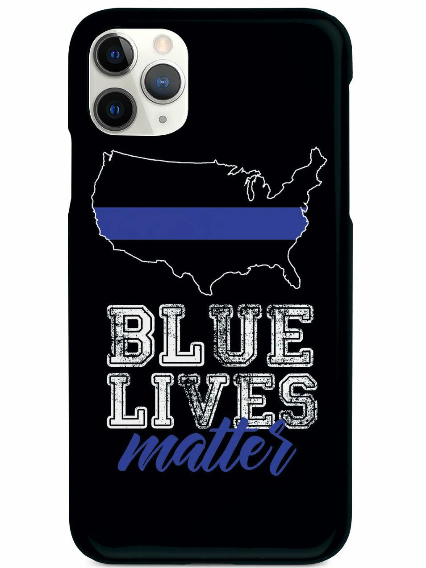 We The People Holsters Blue Lives Matter - Thin Blue Line - United States Case Hot