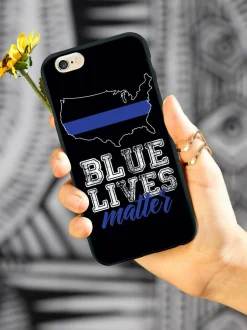 We The People Holsters Blue Lives Matter - Thin Blue Line - United States Case Hot