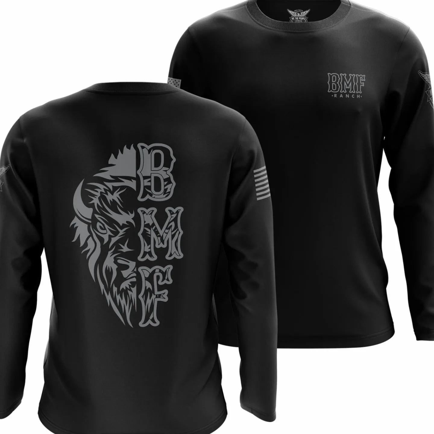 We The People Holsters BMF Bison Long Sleeve Shirt Black Online