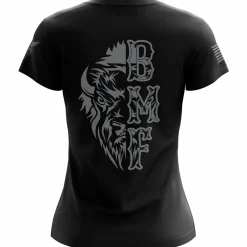 We The People Holsters BMF Bison Women's Short Sleeve Shirt Black Clearance