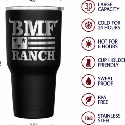 We The People Holsters BMF Ranch Flag Stainless Steel Tumbler Online