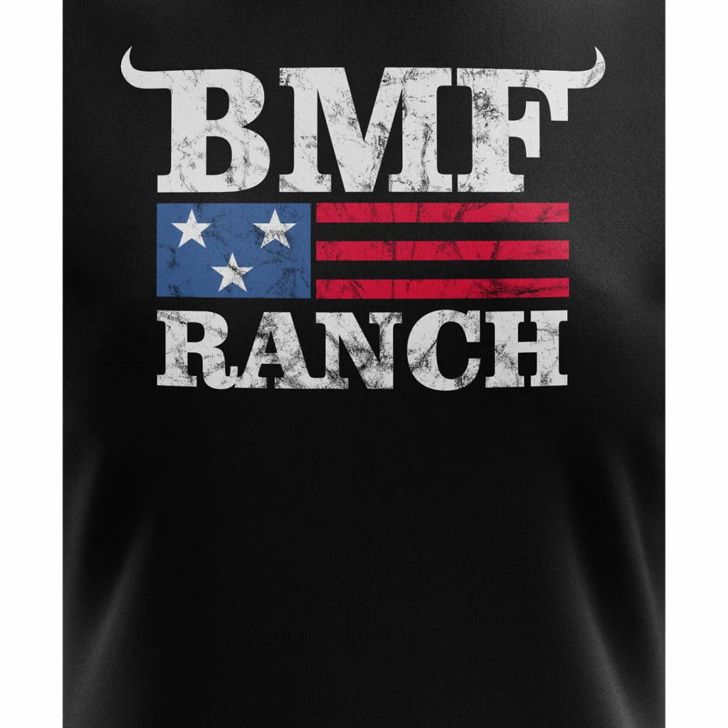 We The People Holsters BMF Ranch Flag Women's Short Sleeve Shirt Black Outlet