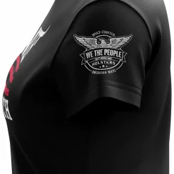 We The People Holsters BMF Ranch Flag Women's Short Sleeve Shirt Black Outlet