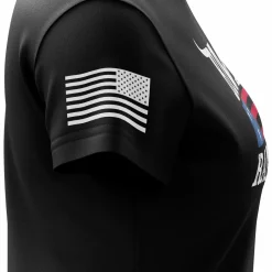 We The People Holsters BMF Ranch Flag Women's Short Sleeve Shirt Black Outlet