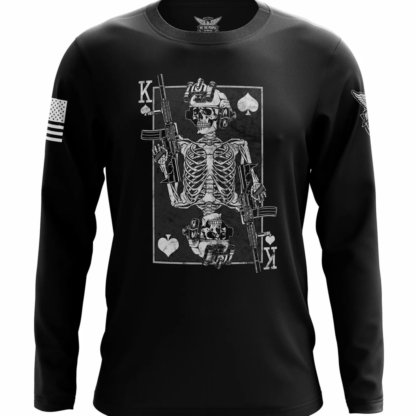 We The People Holsters Bone Dealer Long Sleeve Shirt Black Outlet