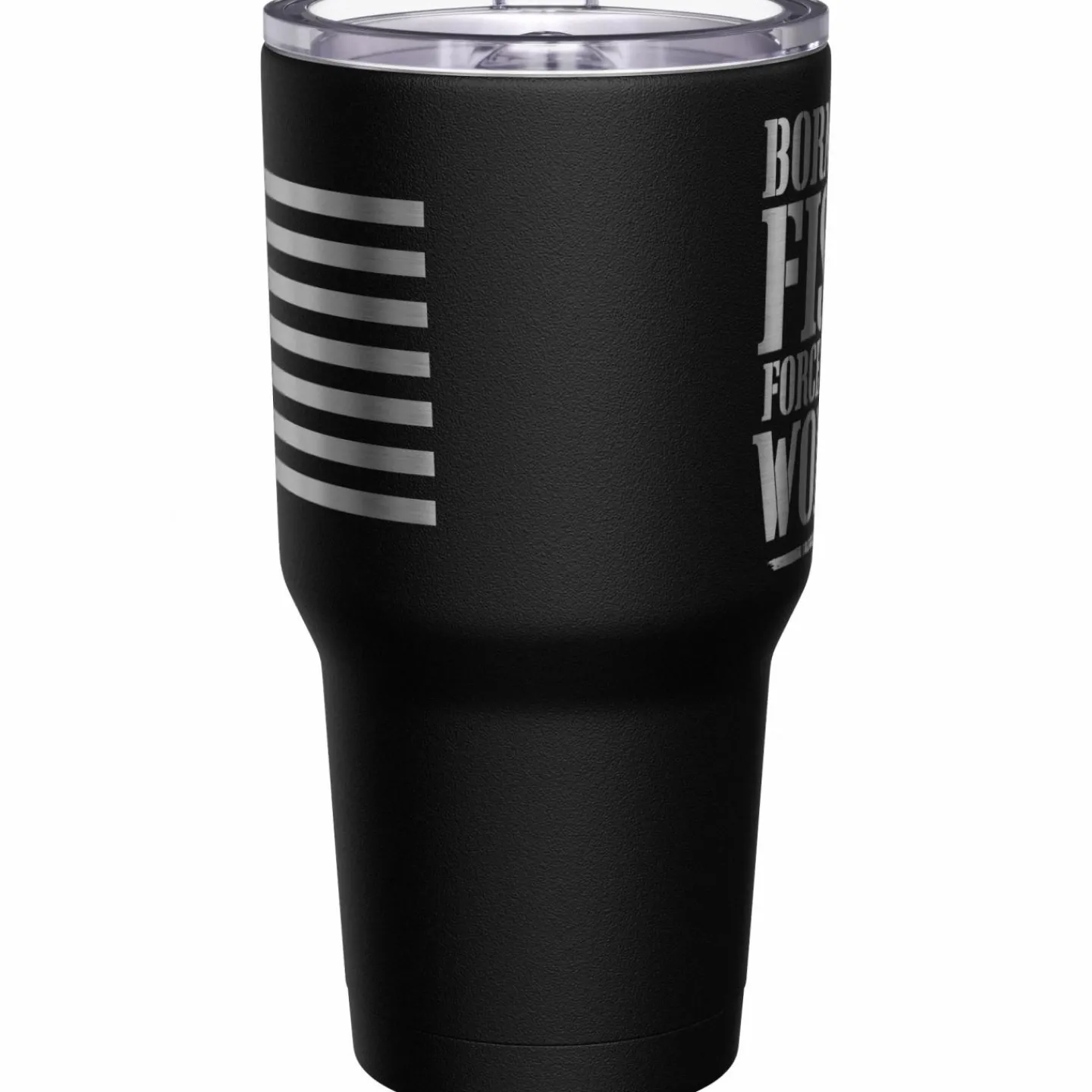 We The People Holsters Born To Fish Forced to Work Stainless Steel Tumbler Outlet