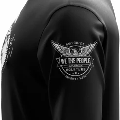 We The People Holsters Born to Fish Forced to Work Long Sleeve Shirt Black Sale