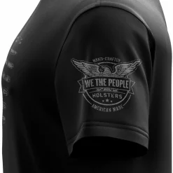 We The People Holsters Bullet Flag Short Sleeve Shirt Black Discount
