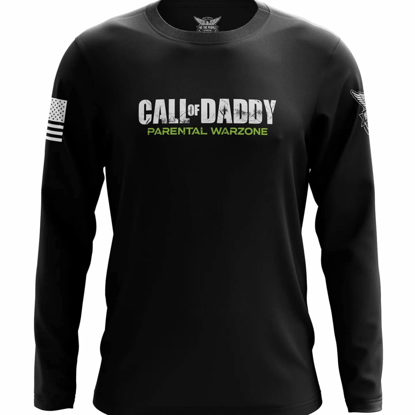 We The People Holsters Call of Daddy Long Sleeve Shirt Black Discount
