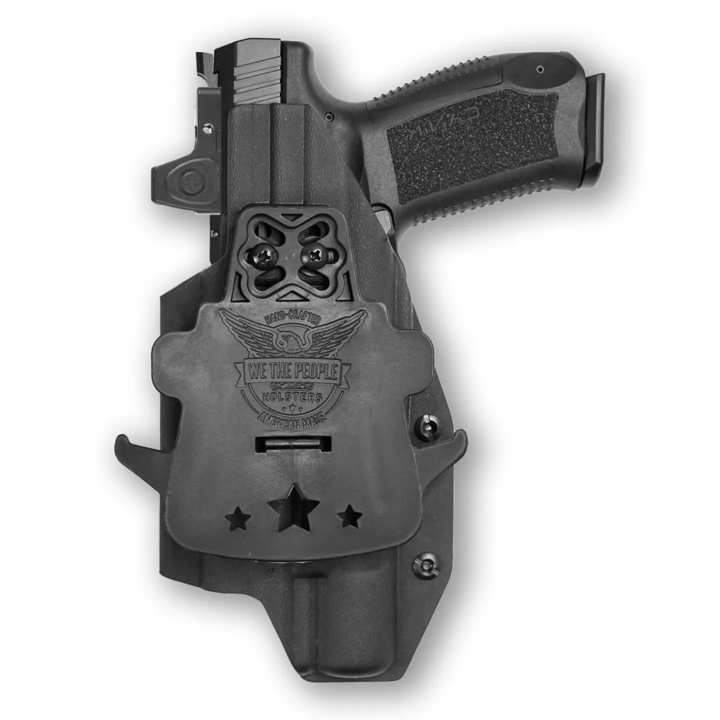 We The People Holsters Canik TP9SF with Surefire X300U-A Light Red Dot Optic Cut OWB Holster Best