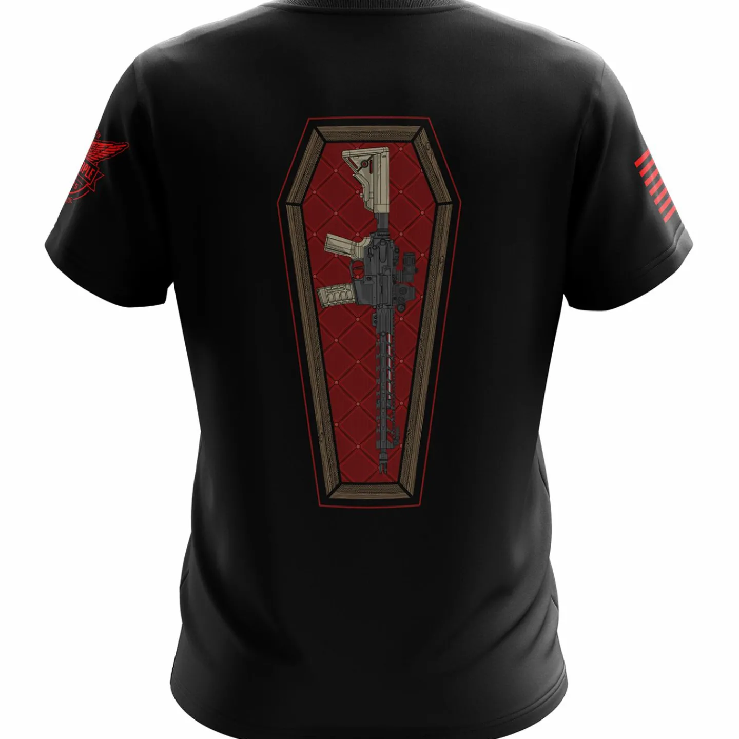 We The People Holsters Casket Carry Short Sleeve Shirt Black Sale