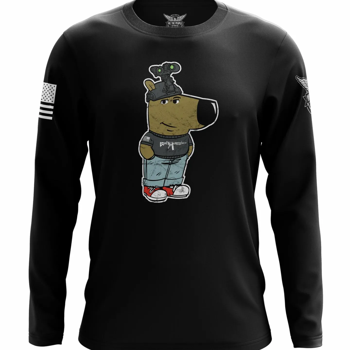 We The People Holsters Chill Guy Long Sleeve Shirt Black Sale