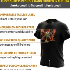 We The People Holsters Cold Undead Hands Short Sleeve Shirt Black Discount