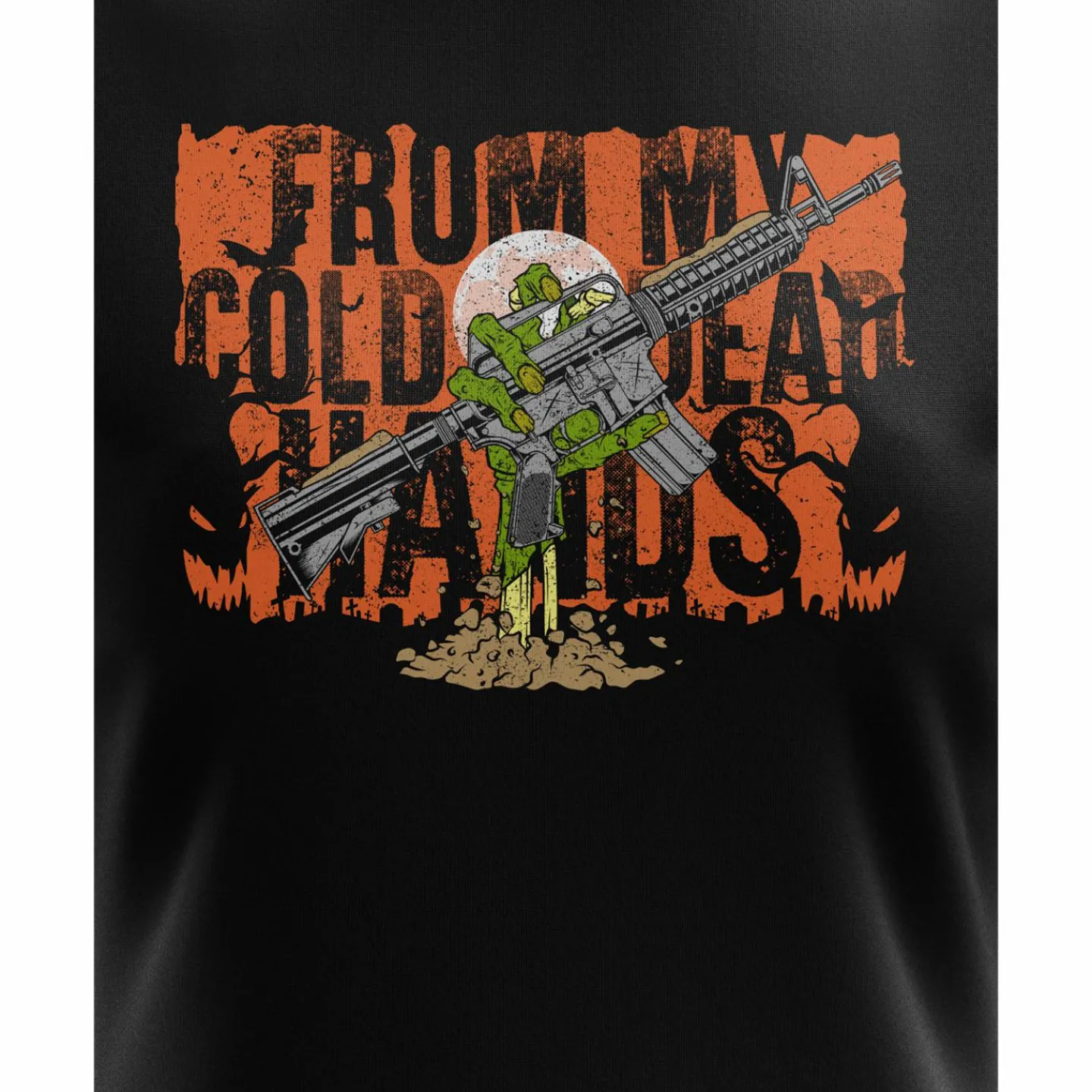 We The People Holsters Cold Undead Hands Women's Short Sleeve Shirt Black Discount
