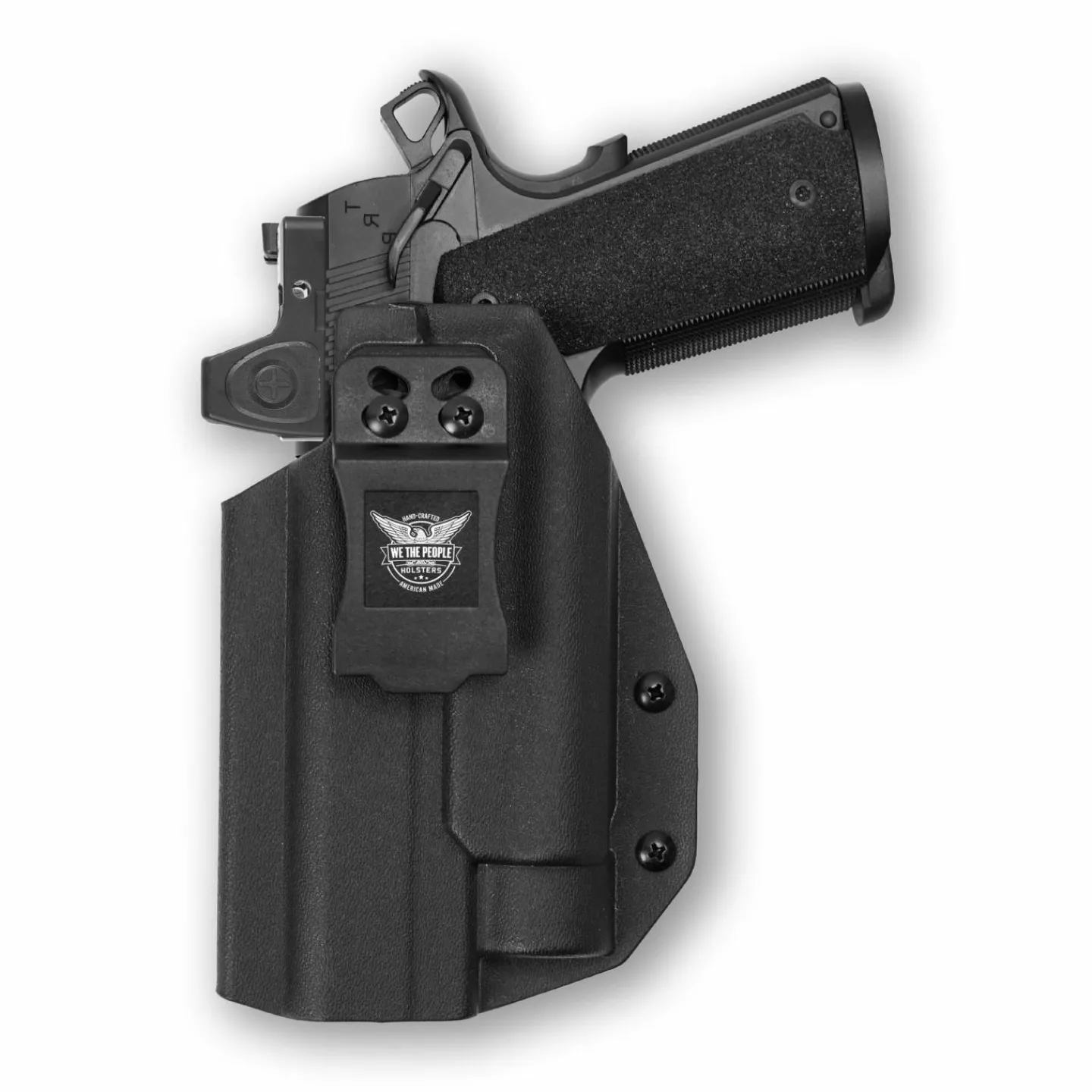We The People Holsters Colt 1911 5" 45ACP with Streamlight TLR-1/1S/HL Light Red Dot Optic Cut IWB Holster Discount