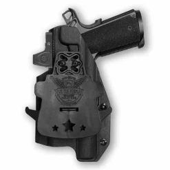 We The People Holsters Colt 1911 4" 45ACP with Surefire X300U-A Light Red Dot Optic Cut OWB Holster Sale