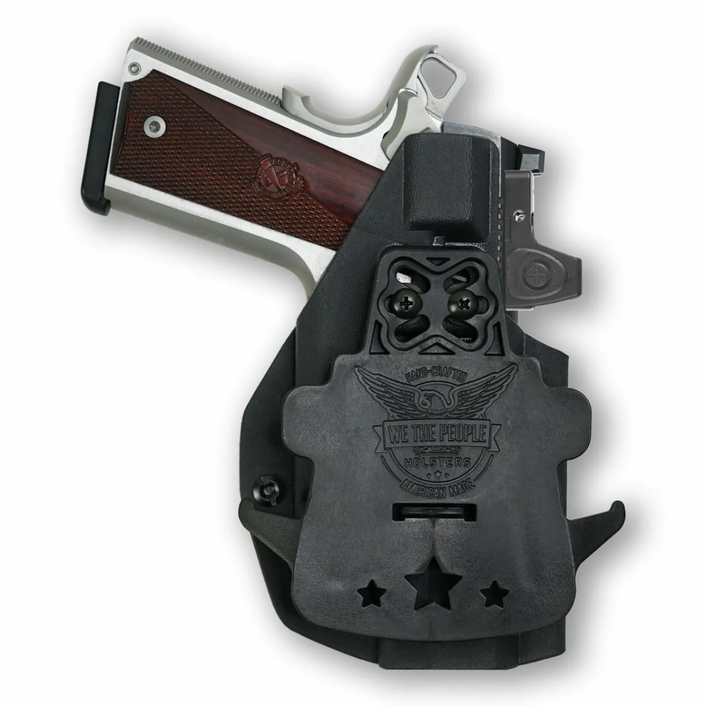 We The People Holsters Colt 1911 4" Commander 45ACP with Streamlight TLR-7/7A/7X Light Red Dot Optic Cut OWB Holster New