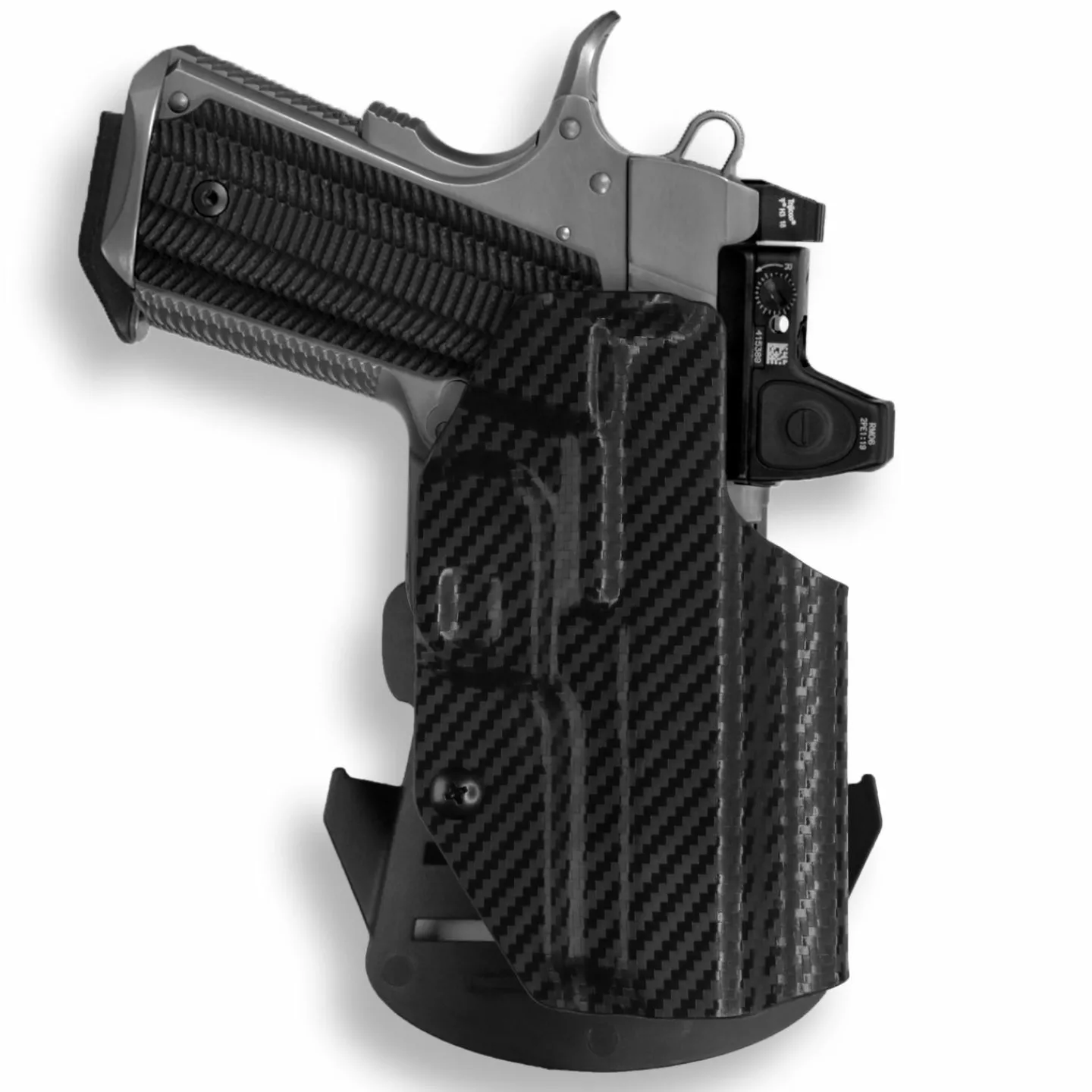 We The People Holsters Colt 1911 3.25" Defender 45ACP No Rail Only Red Dot Optic Cut OWB Holster