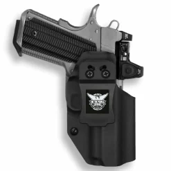 We The People Holsters Colt 1911 3.25" Defender 45ACP No Rail Only Red Dot Optic Cut IWB Holster Best