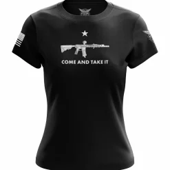 We The People Holsters Come And Take It Women's Short Sleeve Shirt Black Online