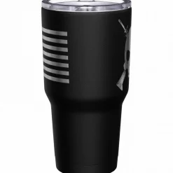 We The People Holsters Cross Rifle Jolly Roger Stainless Steel Tumbler Sale