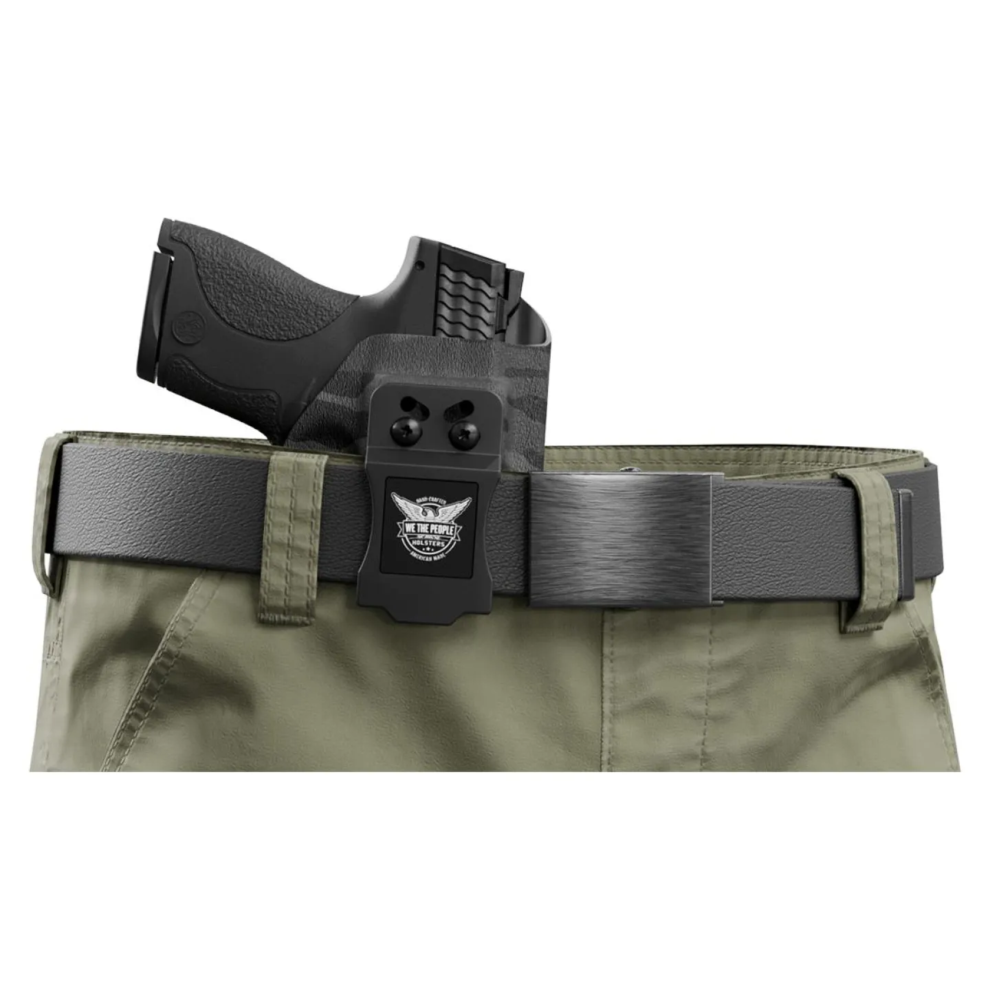 We The People Holsters Dark Camo Custom Printed Holster - IWB Kydex Holster Outlet