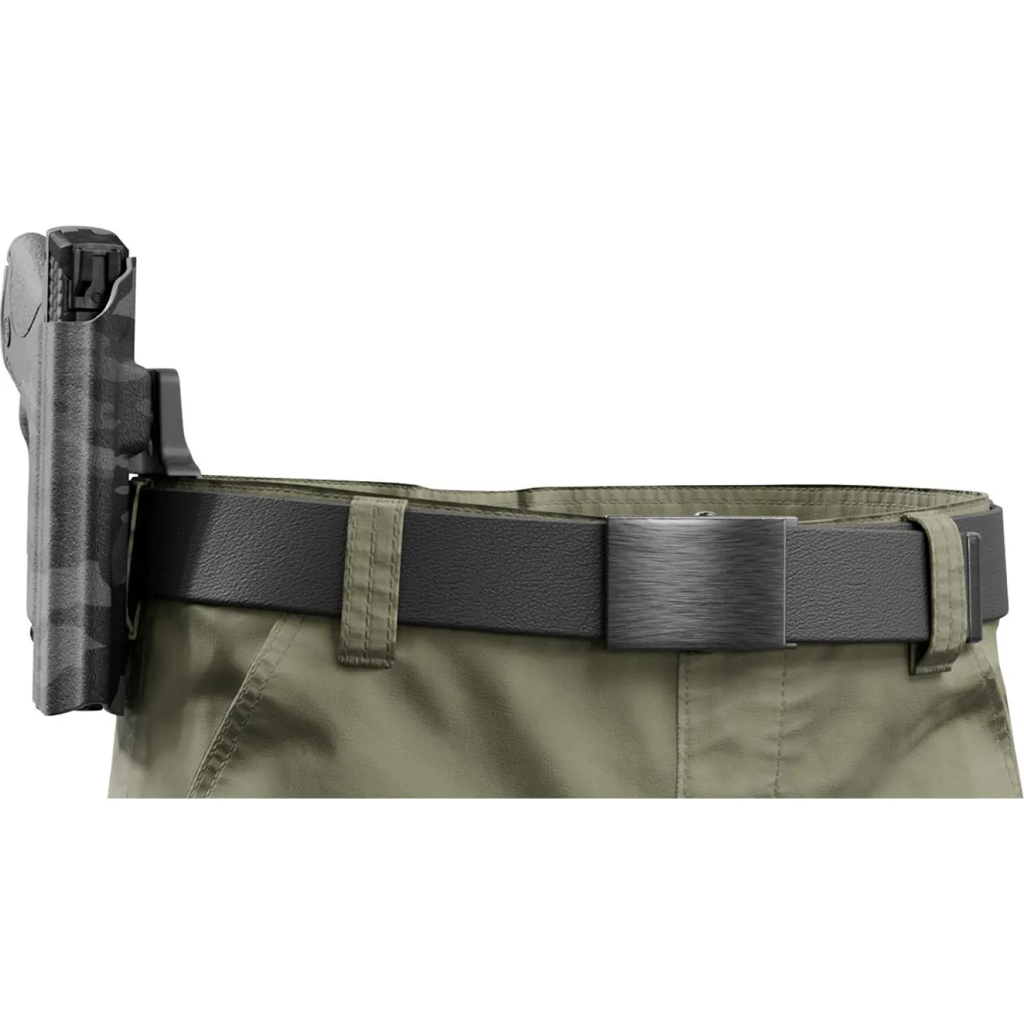 We The People Holsters Dark Camo Custom Printed Holster - OWB Kydex Holster Sale