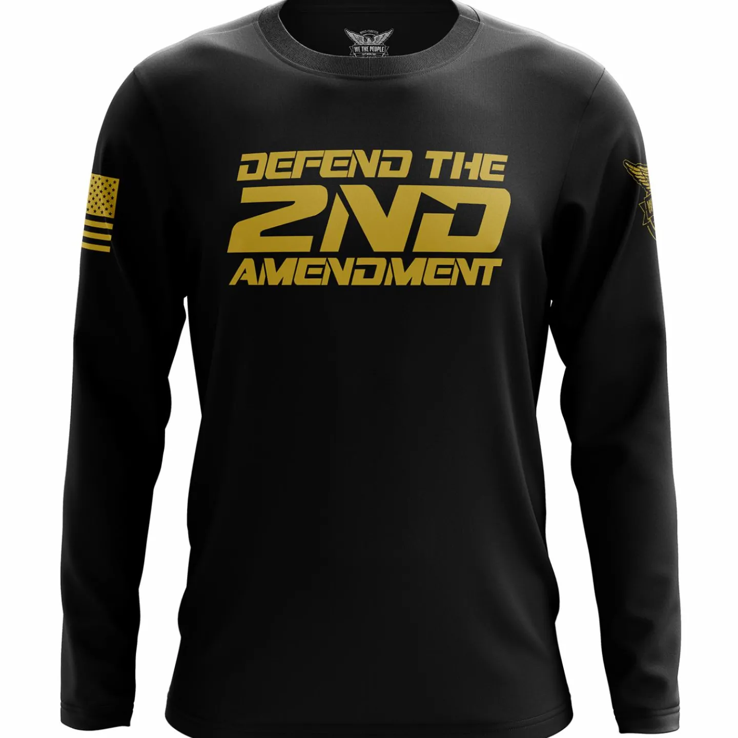 We The People Holsters Defend the 2nd Amendment Long Sleeve Shirt Black Best