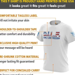 We The People Holsters D.I.L.F. Short Sleeve Shirt White