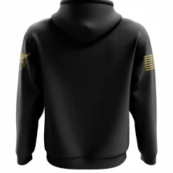 We The People Holsters Don't Tread On Me Gadsden Flag Hoodie Black New