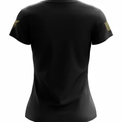 We The People Holsters Don't Tread On Me Squirrel Women's Short Sleeve Shirt Black