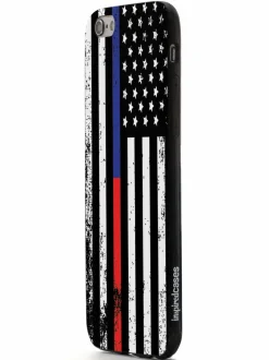 We The People Holsters Downward American Flag - Thin Blue Line & Thin Red Line Case Best