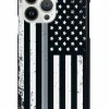 We The People Holsters Downward American Flag - Thin Silver Line Case