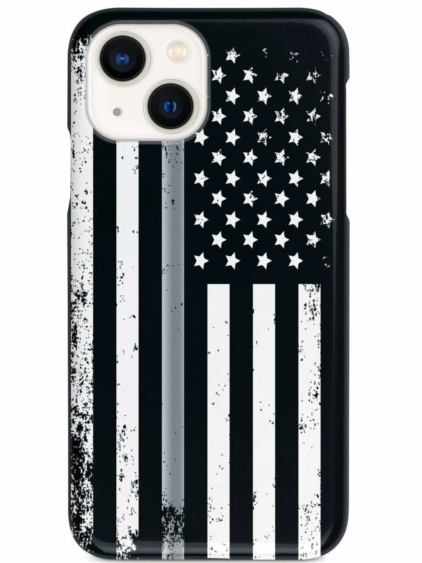 We The People Holsters Downward American Flag - Thin Silver Line Case