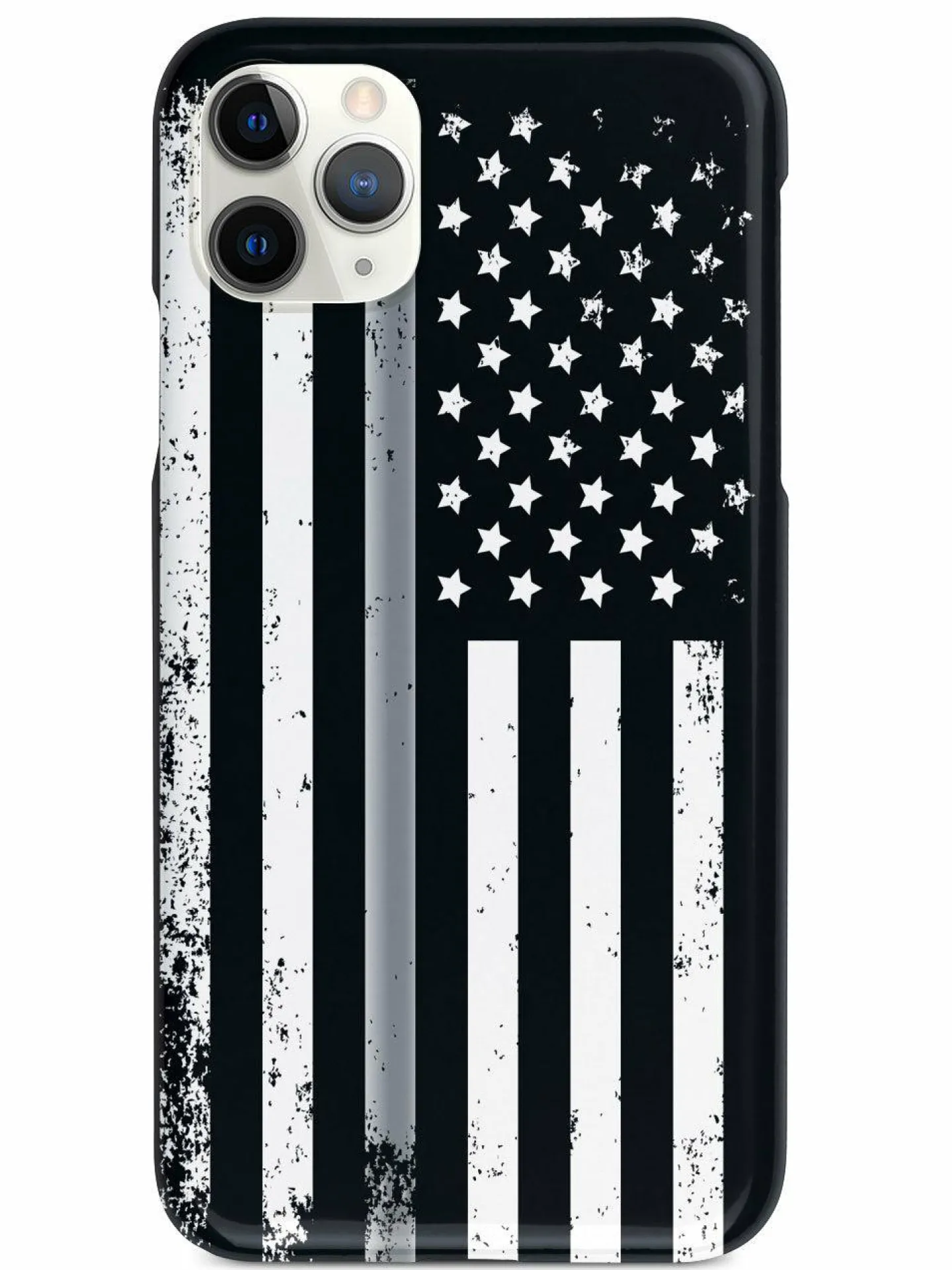 We The People Holsters Downward American Flag - Thin Silver Line Case