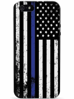 We The People Holsters Downward American Flag - Thin Blue Line Case New