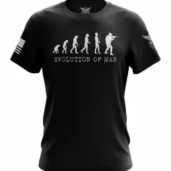 We The People Holsters Evolution of Man Short Sleeve Shirt Outlet