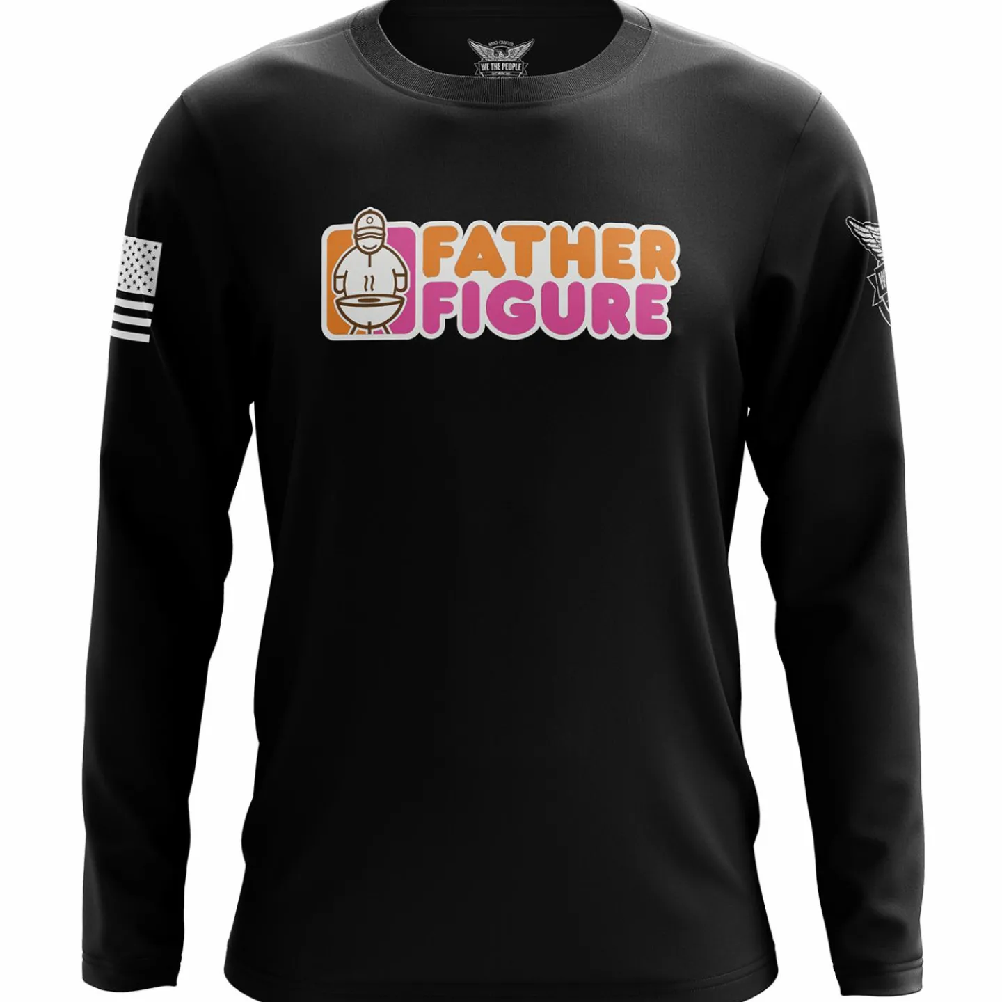 We The People Holsters Father Figure Long Sleeve Shirt Black