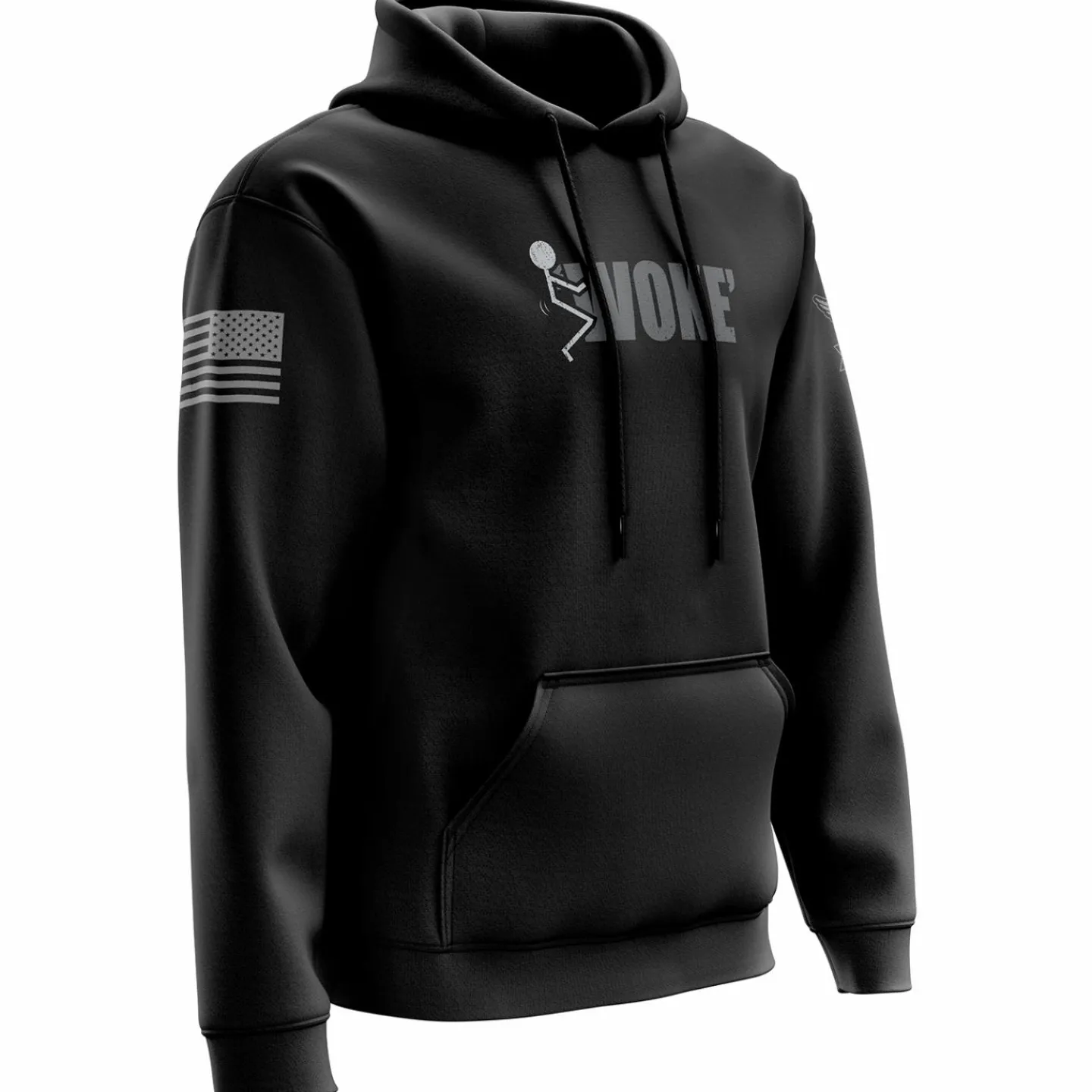 We The People Holsters F'in Woke Hoodie Black Best