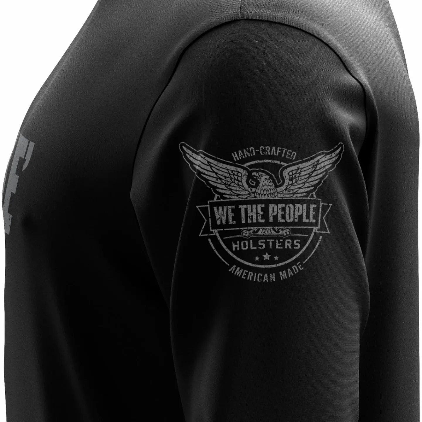 We The People Holsters F'in Woke Long Sleeve Shirt Black Hot