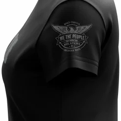 We The People Holsters F'in Woke Women's Short Sleeve Shirt Black Discount