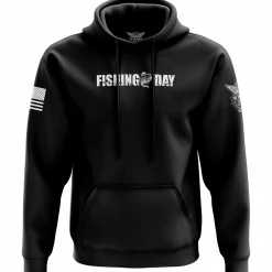 We The People Holsters Fishing Day Hoodie Black New