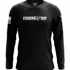 We The People Holsters Fishing Day Long Sleeve Shirt Black