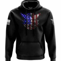 We The People Holsters Flag Logo Hoodie Black Outlet
